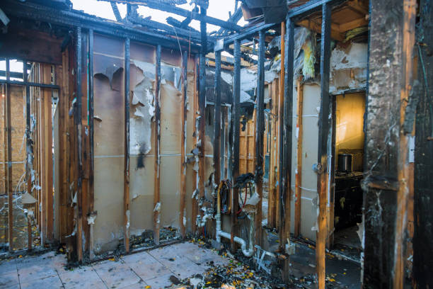 Professional Fire Damage Repair technician working in White River Junction, VT